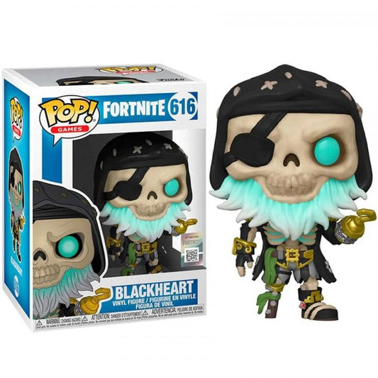 Funko Pop ! Games Fortnite - Blackheart (616) Vinyl Figure Da Collezione Blue