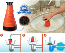 Sturalavandino A Pressione Manuale Scarichi Wc Bagno Stura Tubi Lavandino Pompa