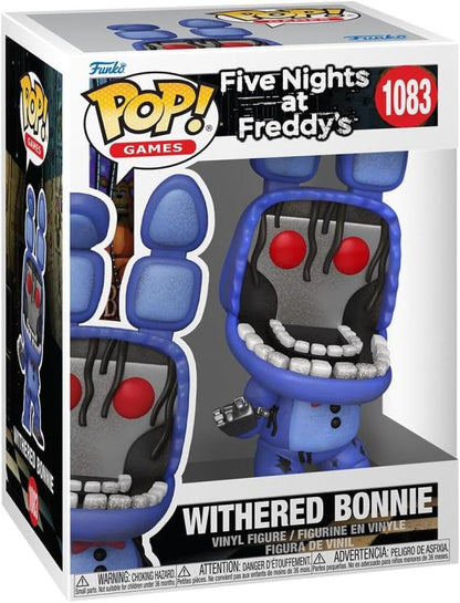 Funko Pop ! Games Fnaf - (1083) Withered Bonnie Figure Vinyl 9Cm