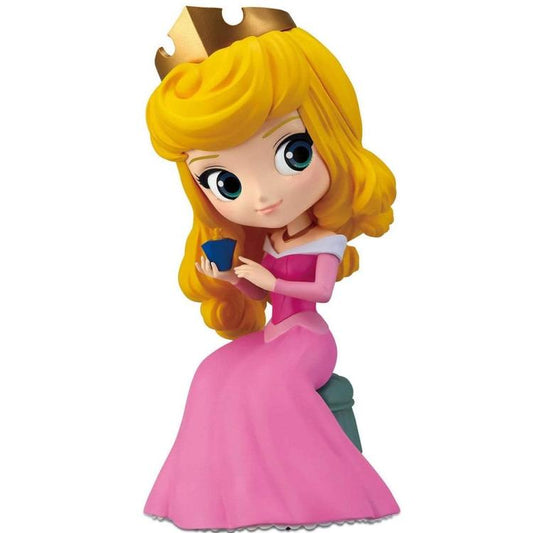 BANPRESTO Q POSKET DISNEY - PRINCIPESSA AURORA - LA BELLA ADDORMENTATA NEL BOSCO