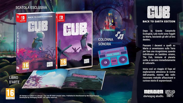 The Cub (Back To Earth Edition) Nintendo Switch Videogioco Copertina Italiana Eu