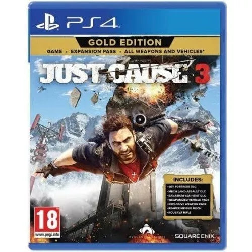 Just Cause 3 - Gold Edition Ps4 Videogioco Italiano Gioco Playstation 4 Nuovo
