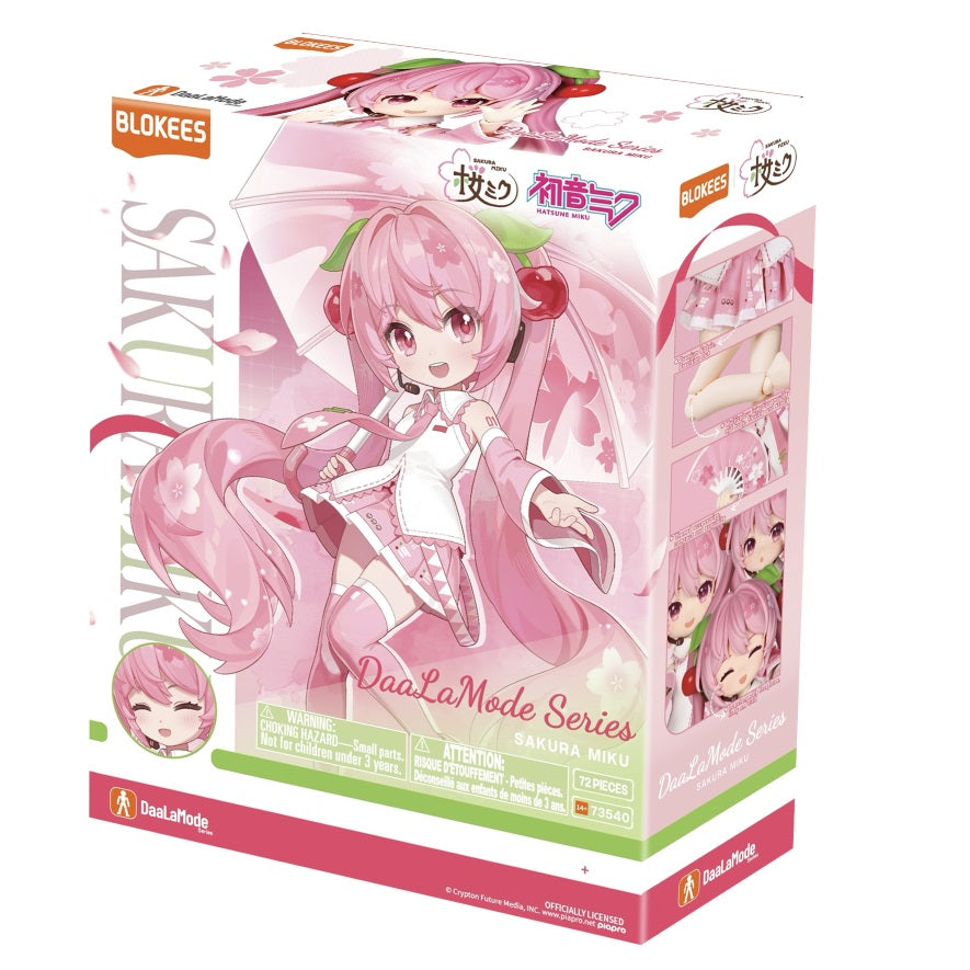 Blokees - Sakura Miku (DaaLaMode Series) - Model Kit 72 pz - Action Figure 73540