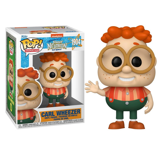 Funko Pop ! Animation Le Avventure Di Jimmy Neutron - (1904) Carl Wheezer