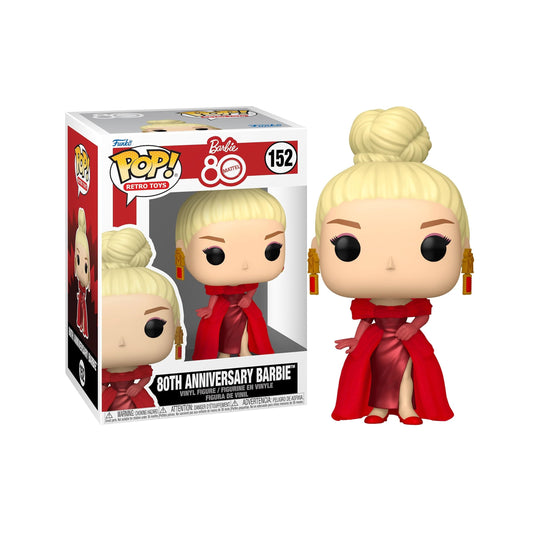 Funko Pop ! Retro Boys Barbie - (152) Barbie 80th Anniversary Figure Vinyl 9cm