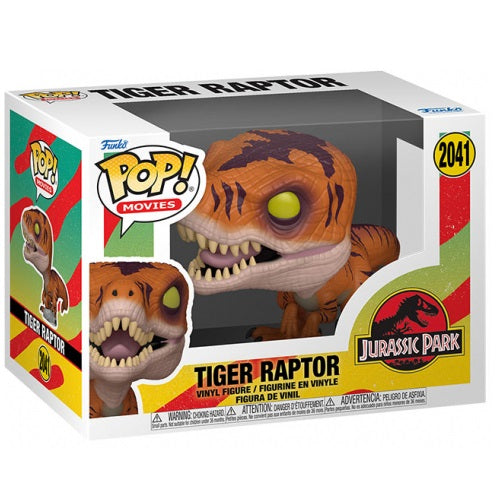 Funko Pop! Movies - Jurassic Park (2041) Tiger Raptor - Vinyl Figure 9cm