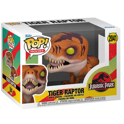 Funko Pop! Movies - Jurassic Park (2041) Tiger Raptor - Vinyl Figure 9cm