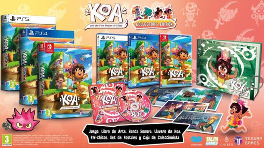 Koa And The Five Pirates Of Mara Collectors Edition Nintendo Switch Gioco Import