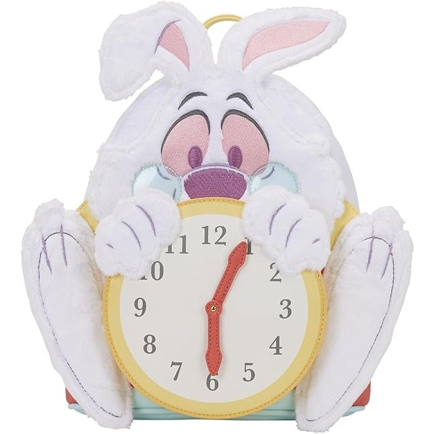 Funko Loungefly - Zaino Disney Alice nel paese delle meraviglie (Bianconiglio) - Mini Backpack