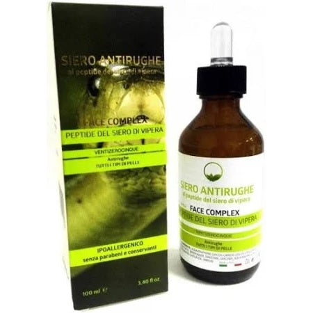 Siero Antirughe Al Peptide Del Siero Di Vipera Anti-Eta 100ml Face Complex