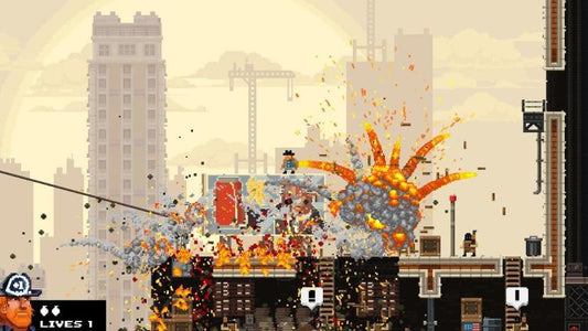 Broforce + Broforce Forever Gioco EU Playstation 5 Versione Multilingue 2023 FRA