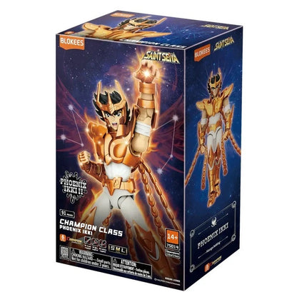 Blokees Saint Seiya: Model Kit Champion Class 12 (Phoenix Ikki ) Action Figure Zodiaco 75014