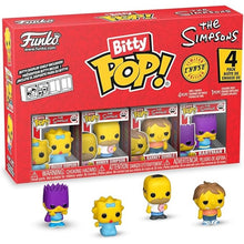 Funko Bitty Pop ! Limited Edition Chase - The Simpsons 4 Pezzi Vinile Nuovo