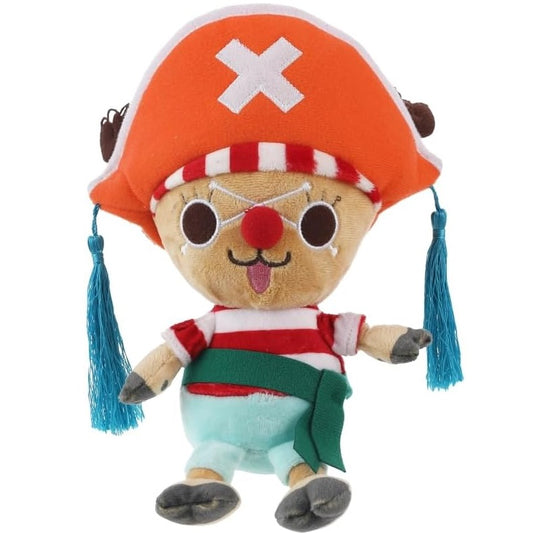 Peluche One Piece Chopper X Buggy 20 Cm Pupazzo Op Plush Sakami Merchandise