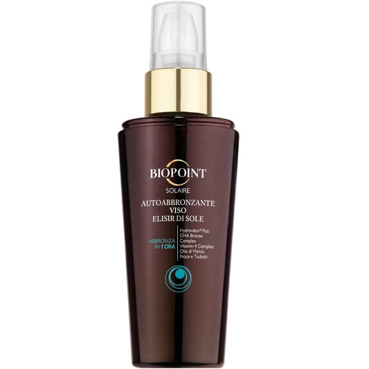 Biopoint Solaire - Autoabbronzante Viso Elisir Di Sole (Abbronza In 1 Ora)