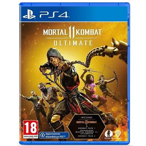 Mortal Kombat 11 Ultimate Gioco Ps4 Italiano Videogioco Nuovo Playstation 4 Ps5