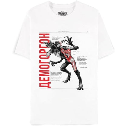 Difuzed - T-Shirt Stranger Things - Maglietta Anatomy of a Demogorgon Stranger Things - Maglia (Tg. XL)