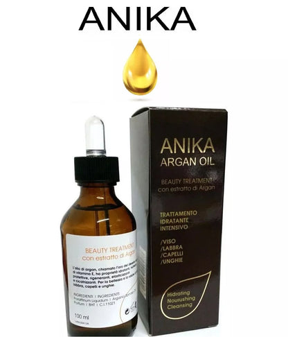 Trattamento Idratante Intensivo Con Estratto Olio Di Argan Viso Capelli Labbra