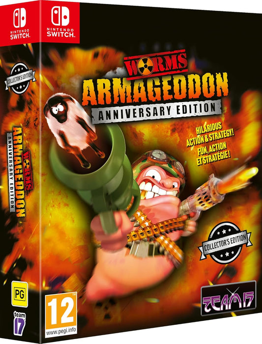 Worms Armageddon Anniversary (Collector's Edition) Nintendo Switch Videogioco Italiano Gioco Nuovo Sigillato