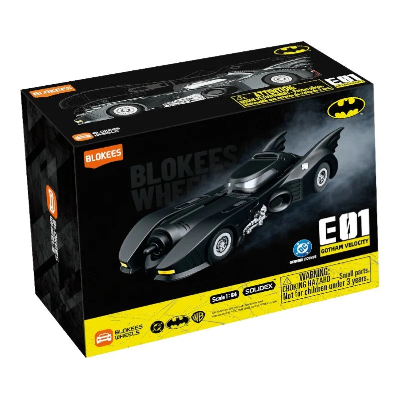 Blokees DC - Batman Wheels - Gotham Velocity E01 - Model Kit - (1Pz Random) Action Figure 75680