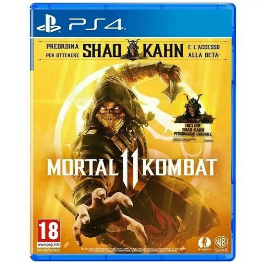 Mortal Kombat 11 Ps4 Videogioco PlayStation 4 Gioco Italiano Picchiaduro Nuovo