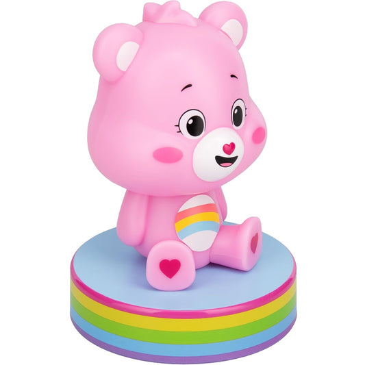 PALADONE Icon Lights: Mini lampada Care Bears 001 (Orsetti del Cuore) - Cheer Bear - Lampada LED Statuetta 3D
