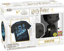 Funko Pop!+Tees Harry Potter Statuetta Dementor (Glows In The Dark) - T-Shirt M