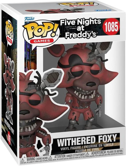 Funko Pop ! Games Fnaf - (1085) Withered Foxy Five Nights At Freddy