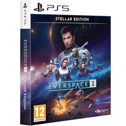 Everspace 2 : Stellar Edition Ps5 Videogioco Playstation 5 Eu Ita Steelbook Ed.