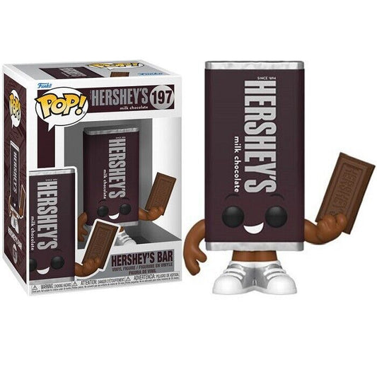 Funko Pop ! Movie Night - Hershey'S Bar (197) Barretta Cioccolato Vinyl Figure