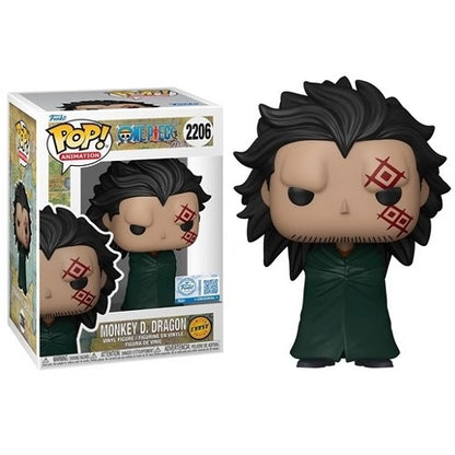 Funko Pop ! Animation One Piece - (2206) Monkey D. Dragon (Chase) Edition 9cm