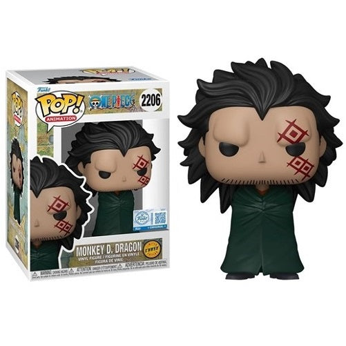 Funko Pop ! Animation One Piece - (2206) Monkey D. Dragon (Chase) Edition 9cm