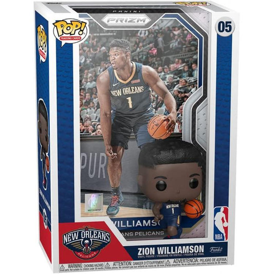 Funko Pop ! Nba New Orleans Pelicans 05 Zion Williamson Pop Figure Trading Cards