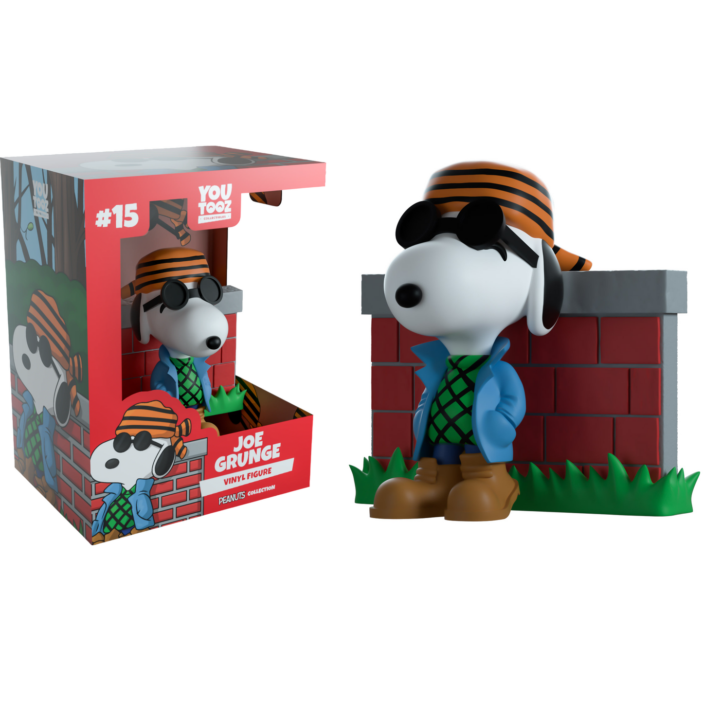 YouTooz Peanuts (Snoopy) - Joe Grunge Vinyl Figure 13 cm