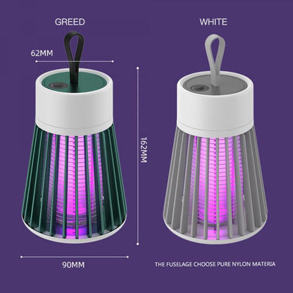 Zanzariera Elettrica Led Uv Uffcio Casa Campeggio Trappola Anti Zanzare Cavo Usb