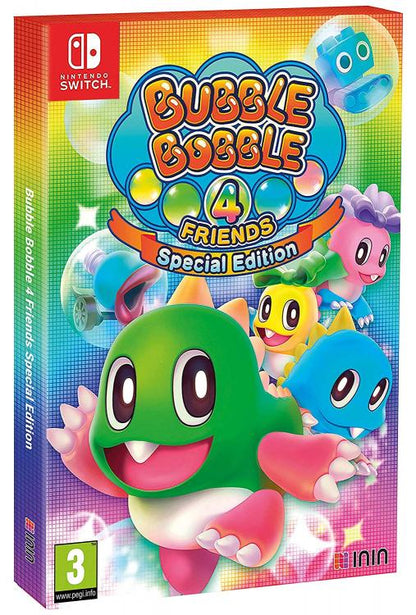BUBBLE BOBBLE 4 FRIENDS SPECIAL EDITION NINTENDO SWITCH PUZZLE PALLINE NUOVO