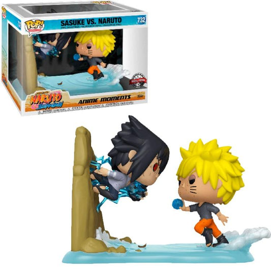 Funko Pop Animation Naruto Shippuden - Sasuke Vs Naruto (732) Anime Moments S.E.