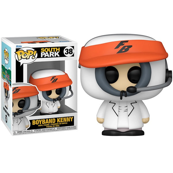 Funko Pop ! South Park - Boyband Kenny (38) Vinyl Figure Da Collezione 9Cm