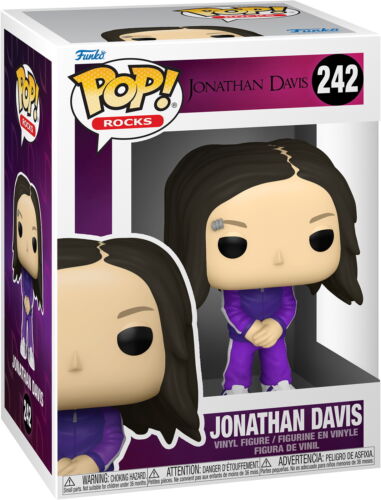 Funko Pop ! Rocks Korn - Jonathan Davis (242) Music Vinyl Frontman 9Cm Nuovo