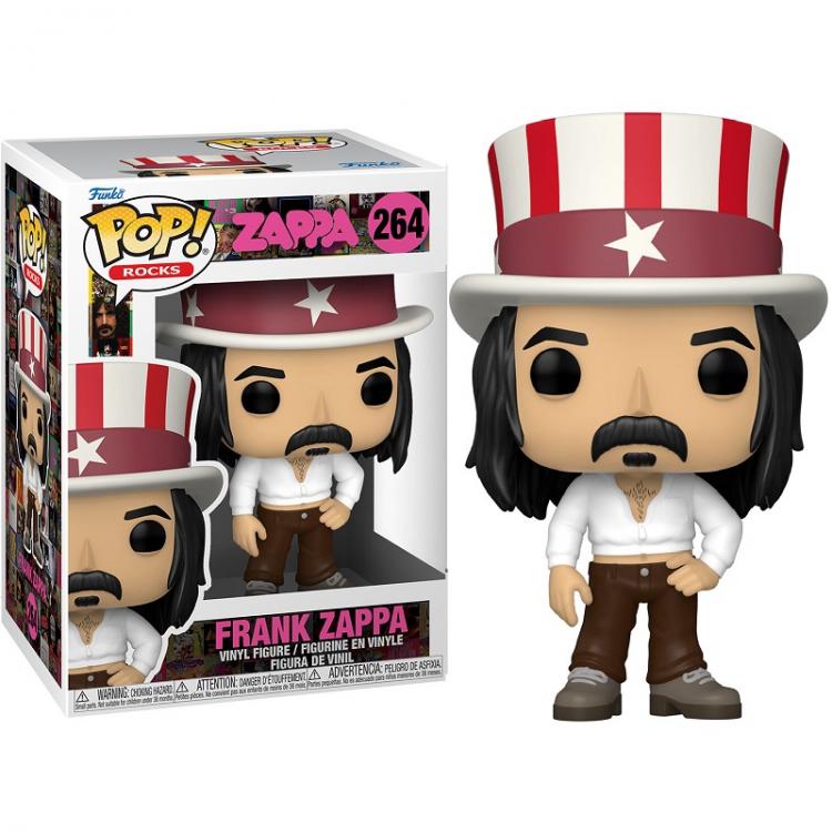 Funko Pop ! Rocks Zappa - Frank Zappa (264) Vinyl Music Figure Da Collezione