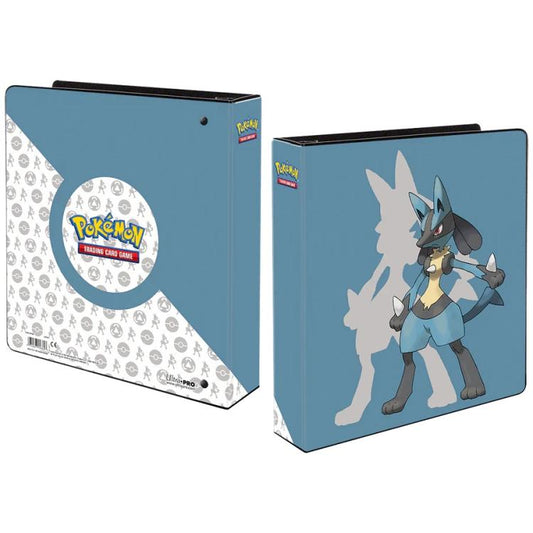 Ultra Pro Pokemon Album Raccoglitore A 3 Anelli Da 2" Lucario Porta Carte Cards
