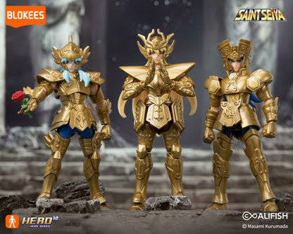 Blokees - Saint Seiya - Galaxy Version 04 - Gold Zodiac Vol (2) (Box Intero) - Action Figure 75034