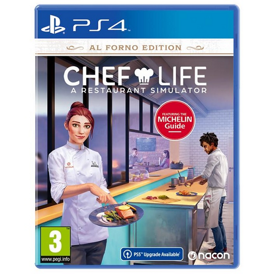 CHEF LIFE - AL FORNO EDITION PS4 GIOCO SIMULATORE CUCINA ITALIANO PLAYSTATION 4