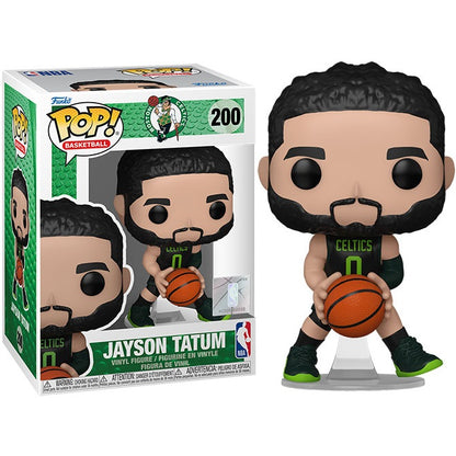 Funko Pop ! Basket Nba Boston Celtics - (200) Jayson Tatum City Ed. Figure 9Cm