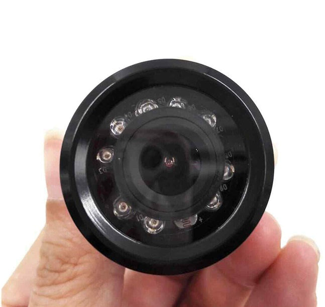 Telecamera Retromarcia Posteriore Incasso Retrocamera Auto Camper Suv 9 Led Ir
