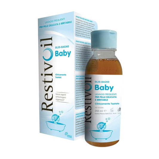 Restivoil Baby Olio Bagno Per Bambini Pelli Delicate E Irritabili 150 Ml