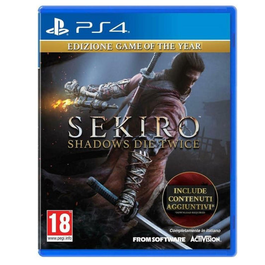 Sekiro Shadow Die Twice Edizione G.O.T.Y Ps4 Gioco Italiano Samurai Pal Ita