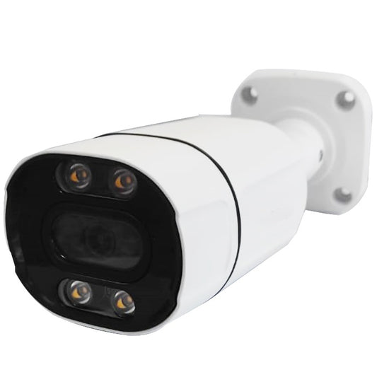 Telecamera 5 Mpx Videosorveglianza Ahd 5Mp 3.6Mm 4 Led Visione Notturna A Colori