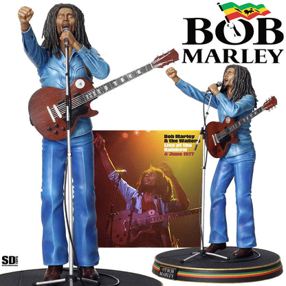 Sd Toys - Bob Marley Live in Concert Rainbow'77 Statua Figure Reggae 23 cm