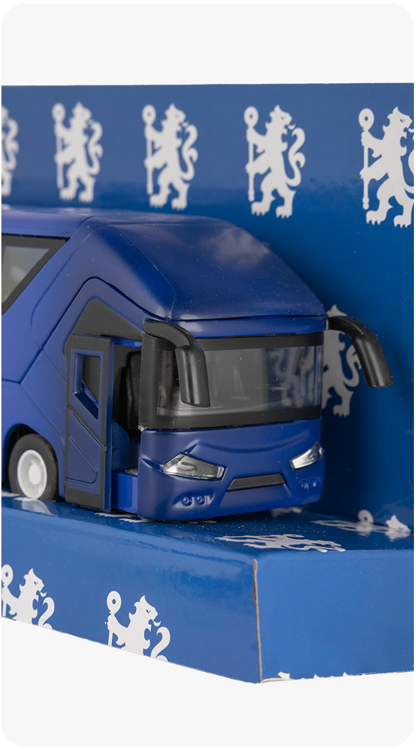 Banbo Toys - Sockers - Autobus del Chelsea Fc - Action Figure Football/Calcio Statuetta da Collezione 20cm